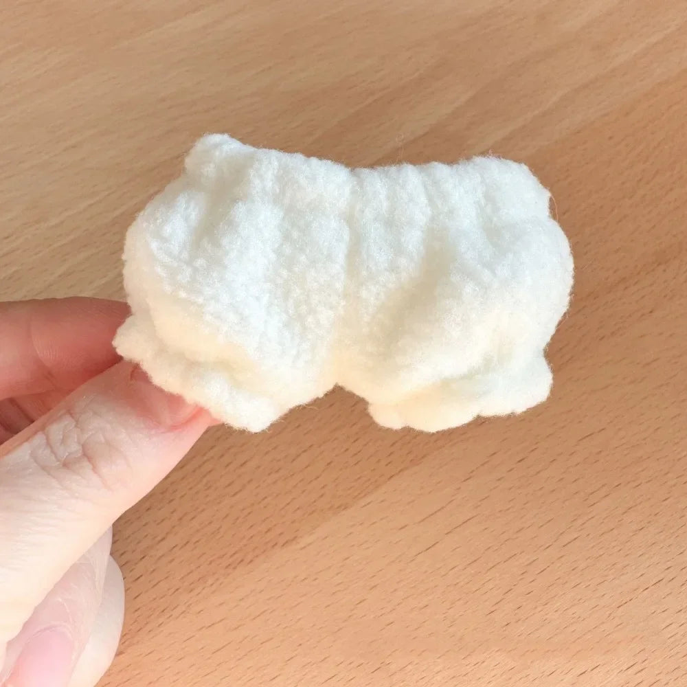 10~15cm Doll Clothes Plush Cloak Clothes Fur Cloak Coat Doll Clothes Dress Up Accessory